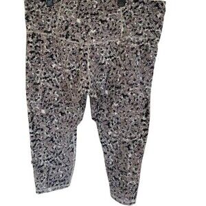 Athleta Elation Ultra High Rise 7/8 Legging Womens Size 3X Animal Print Athletic